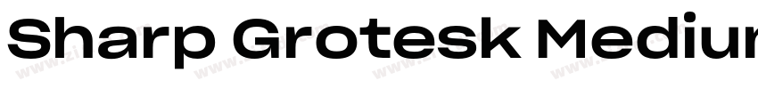 Sharp Grotesk Medium字体转换